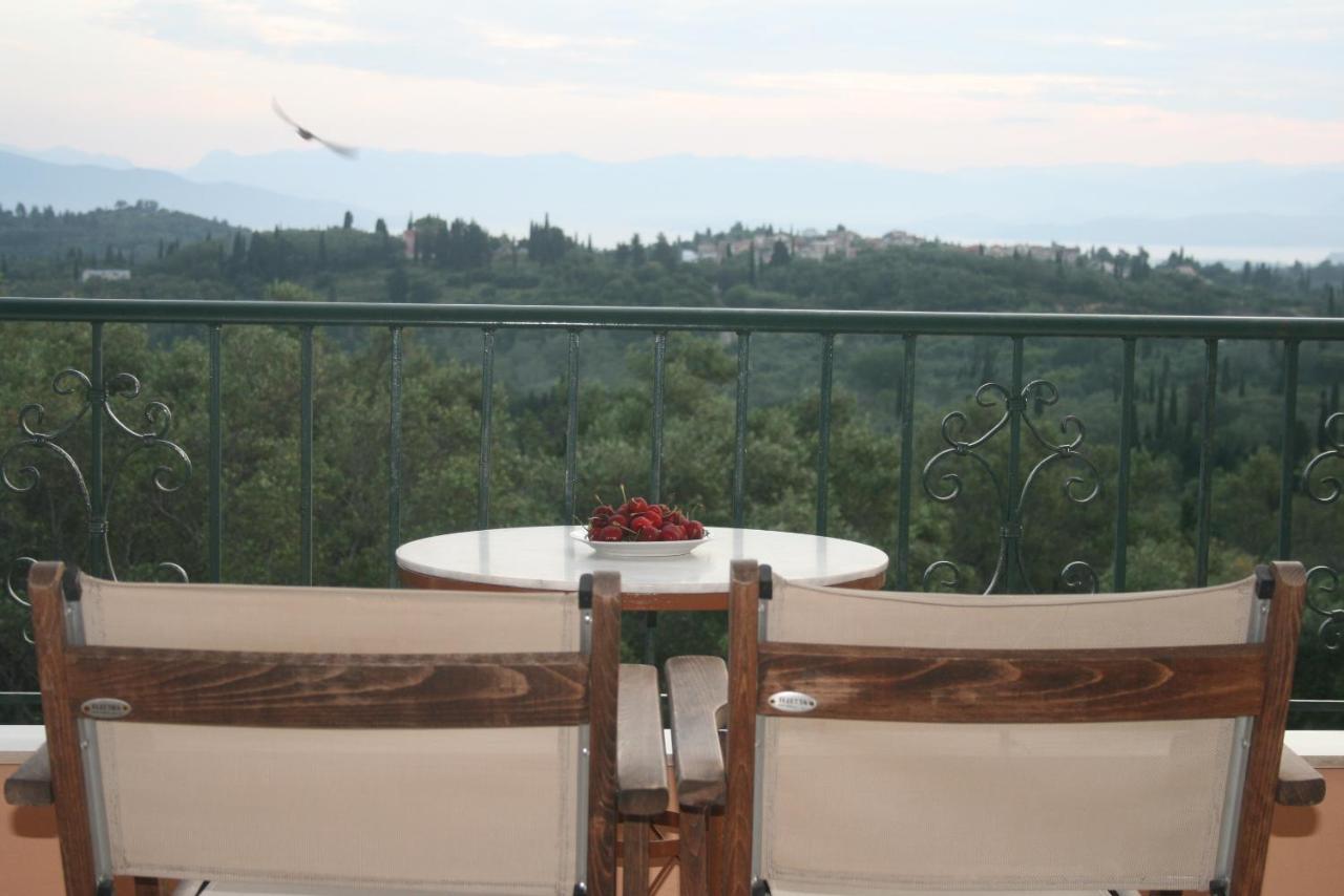 Corfu Quality Suite, Tranquility, Mountain & Sea Views Агиос-Гордиос Экстерьер фото